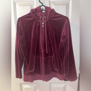 Velvet Zip Jacket